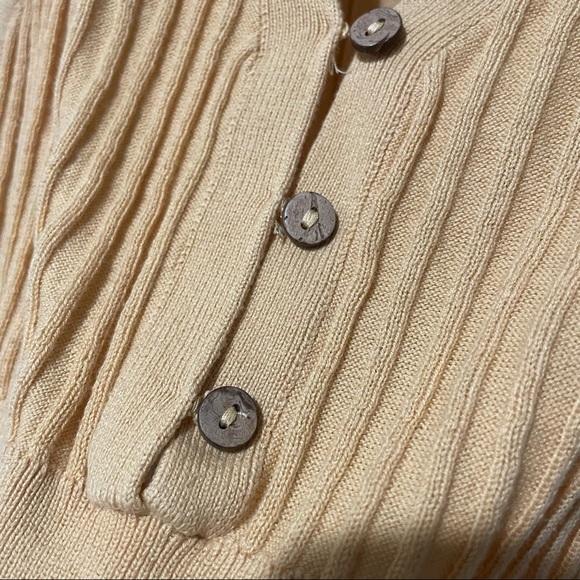 Free People Saturday Morning Cropped Tank Yellow XS - Picture 4 of 6